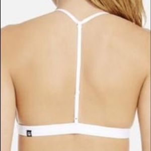 NWT Fabletics white sports bralette